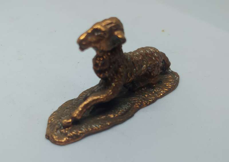 SMALL BRASS SHEEP