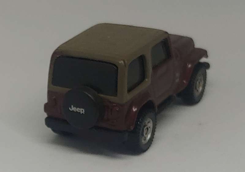 JEEP WRANGLER 1/64 MAISTO