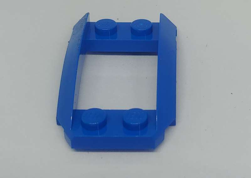 ORIGINAL NINJAGO LEGO 4626361 - 47755 - Wedge 4 x 3 Open with Cutout and 4 Studs