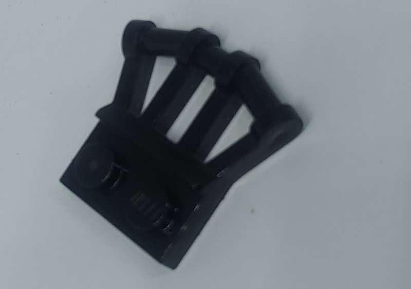 ORIGINAL NINJAGO LEGO Plate, Modified 1 x 2 with Angled Bar Handles on Side