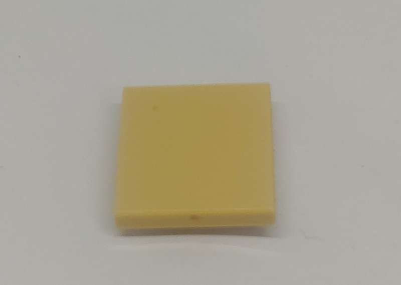 ORIGINAL NINJAGO LEGO Tile Modified 2 x 2 Inverted TAN