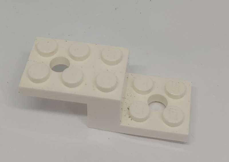 ORIGINAL NINJAGO LEGO Bracket 2 x 5 x 1.3 with Holes