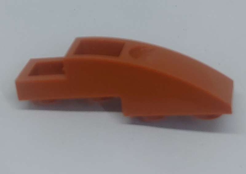 ORIGINAL NINJAGO LEGO Slope Curved 4 x 1 Inverted #13547