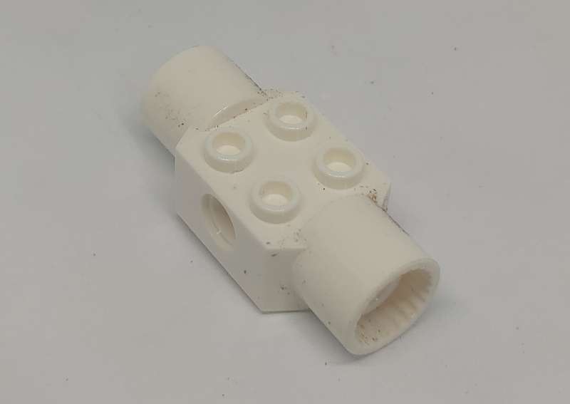 ORIGINAL NINJAGO LEGO Modified 2x2 Pin Holes & 2 Rotation Joint Sockets #48172