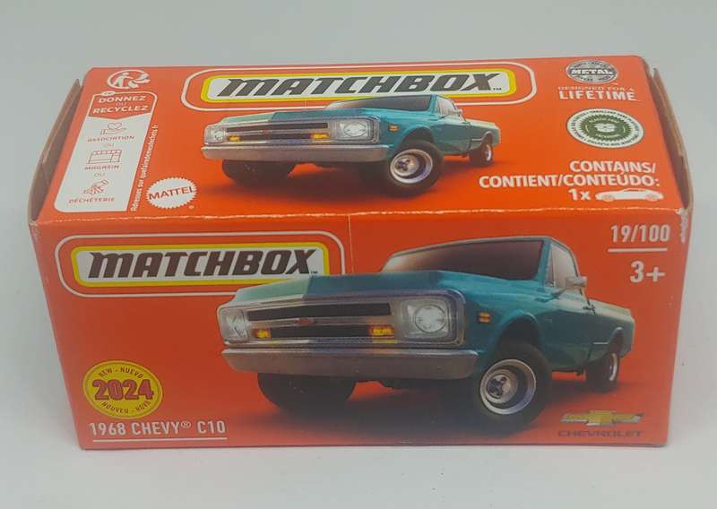 MATCHBOX 1968 CHEVY C10 MINT IN BOX