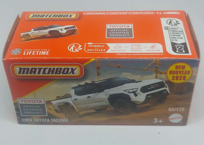 MATCHBOX 2024 TOYOTA TECOMA MINT IN BOX