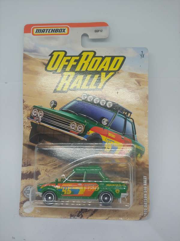 MATCHBOX 1970 DATSUN 510 RALLY
