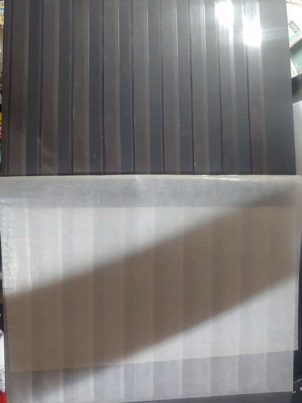 USED BLACK A4 STOCKBOOK WITH 32/64 BLACK PAGES