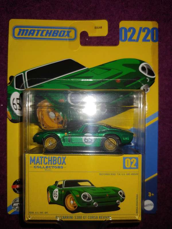 MATCHBOX COLLECTORS BIZZARRINI 5300 GT CORSA REVIVAL