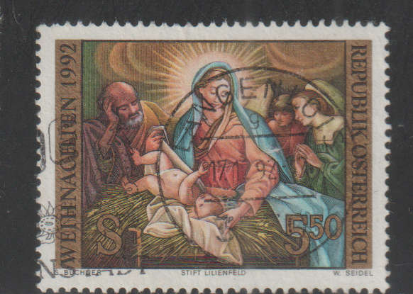 AUSTRIA 1992 Christmas UNH SG 2319