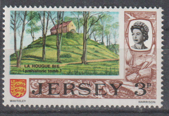JERSEY 1970 -1971 Definitive Issue - New Values (P) UMM SG 47