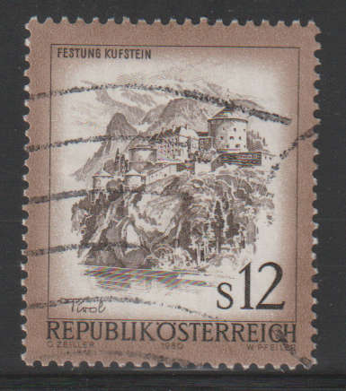 AUSTRIA 1973 Landscapes of Austria UNH SG 1688a