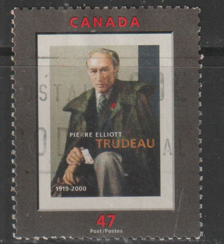 CANADA 2001 Pierre Trudeau (Former Prime Minister) Commemoration ULH SG 2089