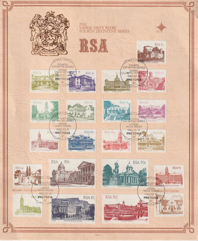 RSA 1982 DEFINITIVE SET