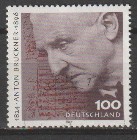 GERMANY 1996 The 100th Anniversary of the Death of Anton Bruckner, Composer ULH SG 2739