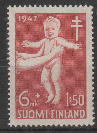 FINLAND 1947 The prevention of tuberculosis MM SG 454
