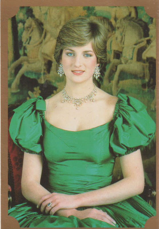 MERLIN PRINCESS DIANA COLLECTALE STICKERS #90