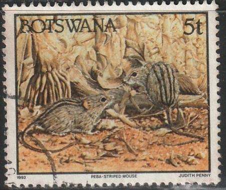 BOTSWANA 1992 Animals ULH SG 741