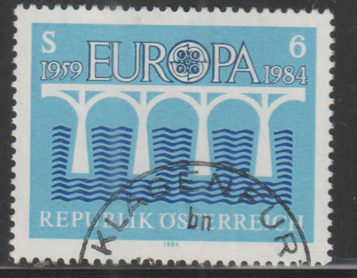 AUSTRIA 1984 EUROPA Stamps - Bridges - The 25th Anniversary of C.E.P.T. UNH SG 2015