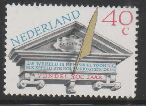 NETHER,ANDS 1979 Joost van den Vondel and Jan Steen UMM SG 1320