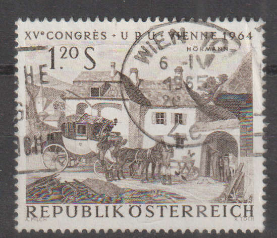 AUSTRIA 1964 The 15th Congress of the Universal Postal Union Vienna 1964 ULH SG 1421