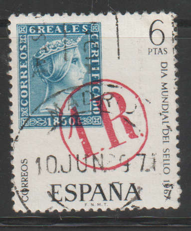 THEMATIC STAMPS ON STAMPS SPAIN UNH