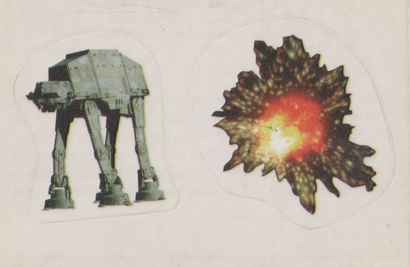 PANINI STAR WARS COLLECTABLE STICKER #S17