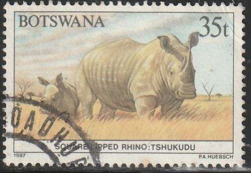 BOTSWANA 1987 Animals of Botswana ULH SG 632