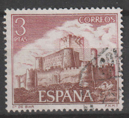 SPAIN 1972 Castles UNH SG 2153