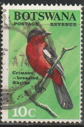 BOTSWANA 1967 Birds ULH SG 226