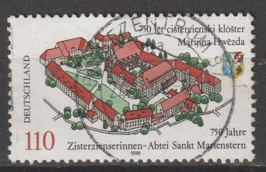 GERMANY 1998 The 750th Anniversary of the Saint Marienstern Convent ULH SG 2844