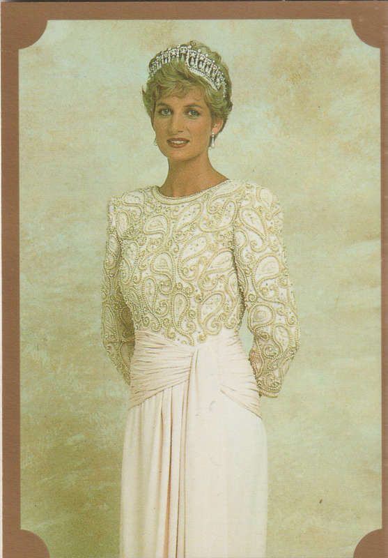 MERLIN PRINCESS DIANA COLLECTALE STICKERS #95