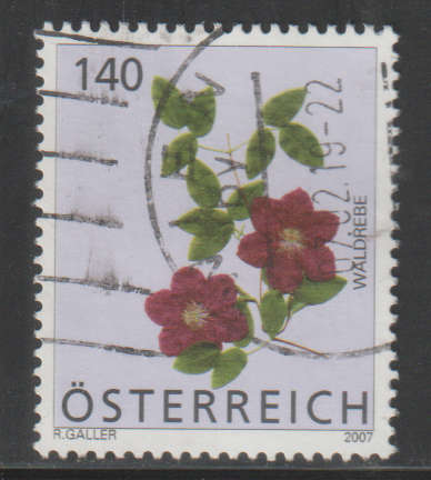 AUSTRIA 2007 Flowers UNH SG 2885