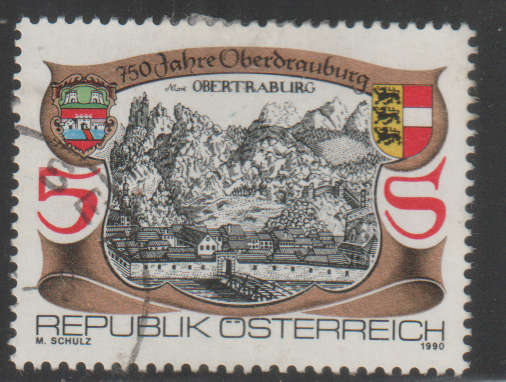 AUSTRIA 1990 The 750th Anniversary of Marketing Community Oberdrauburg UNH SG 2233