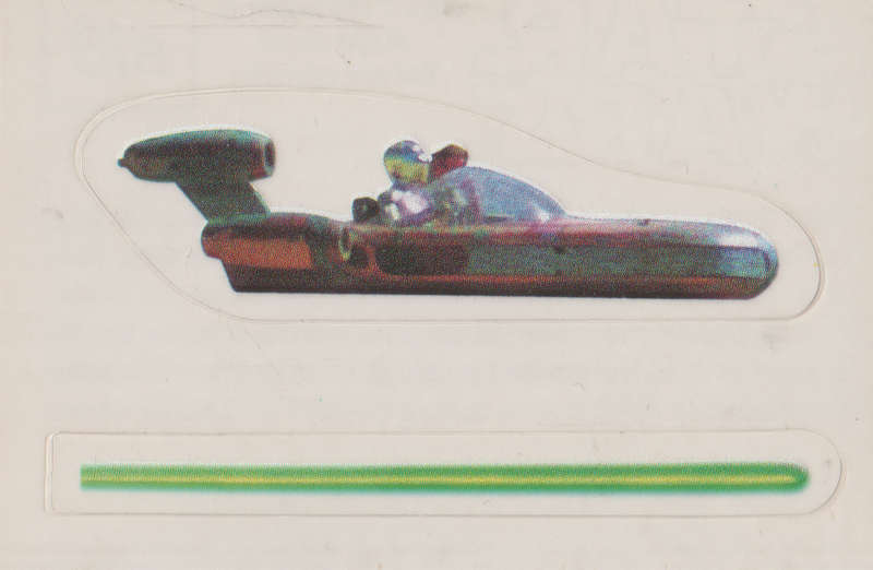 PANINI STAR WARS COLLECTABLE STICKER #S18
