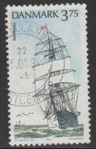 DENMARK 1993 Training Ships ULH SG 1004