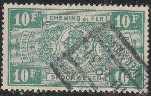 BELGIUM RAIL PARCEL STAMP ULH