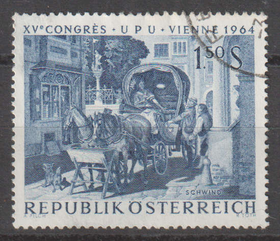AUSTRIA 1964 The 15th Congress of the Universal Postal Union Vienna 1964 ULH SG 1422