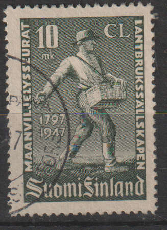 FINLAND 1947 The 150th anniversary of the Agricultural Society ULH SG 458