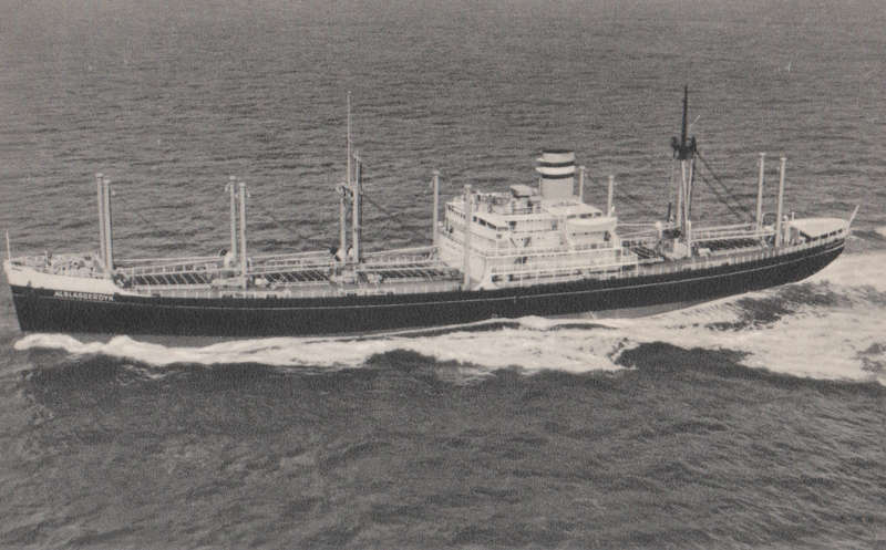 SHIPS OF THE WORLD POST CARDS SS ALBLASSERDYK