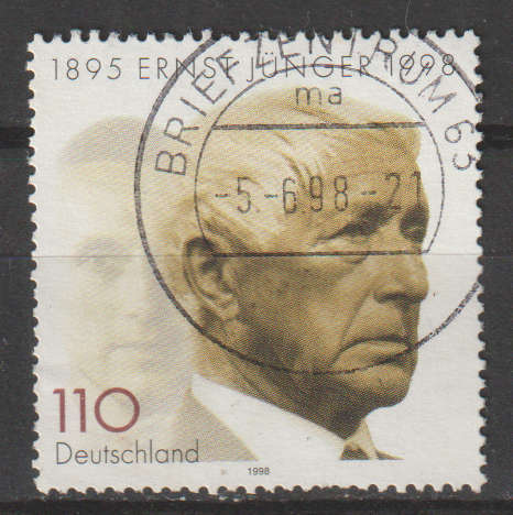 GERMANY 1998 Ernst Jünger - Writer ULH SG 2845