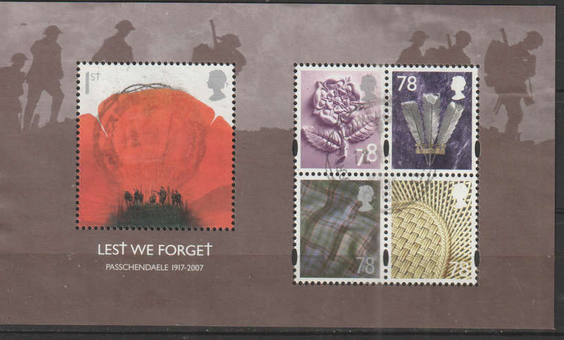 GB 2007 Lest We Forget - Passchendaele 1917 ULH SG 2796
