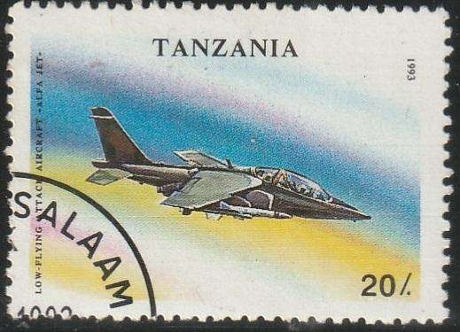 TANZANIA 1993 Military Aircraft VFU SG 1673