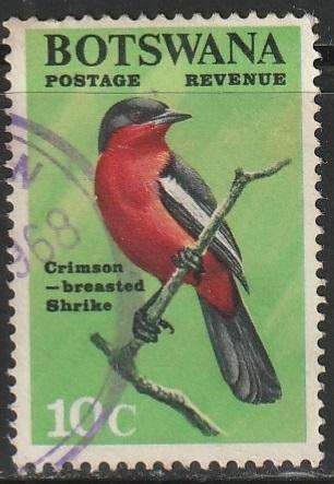 BOTSWANA 1967 Birds ULH SG 226