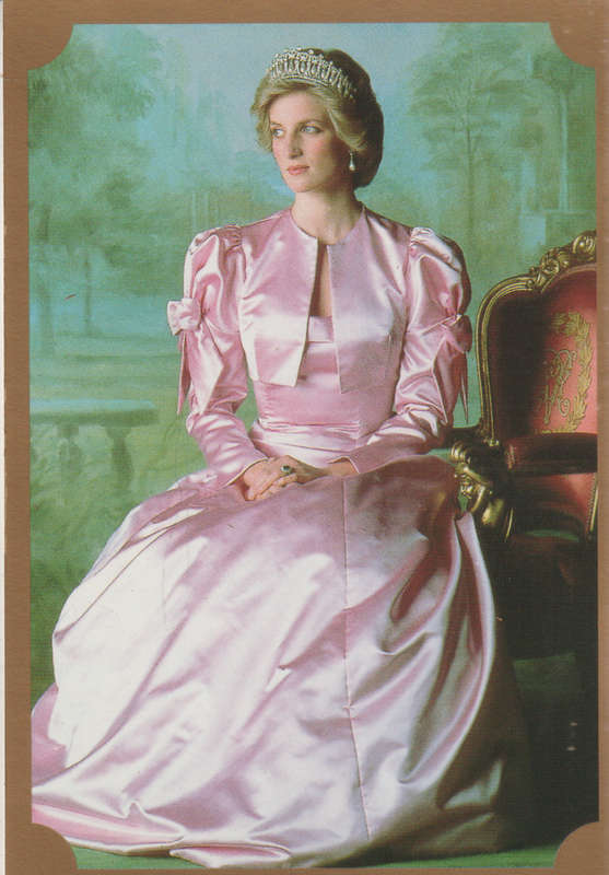 MERLIN PRINCESS DIANA COLLECTALE STICKERS #96