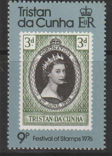 THEMATIC STAMPS ON STAMPS TRISTAN DU CUNHA UMM