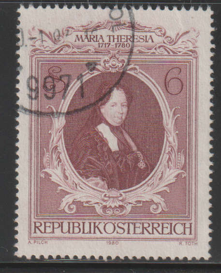 AUSTRIA 1980 The 200th Anniversary of the Death of Empress Maria Theresa UNH SG 1870