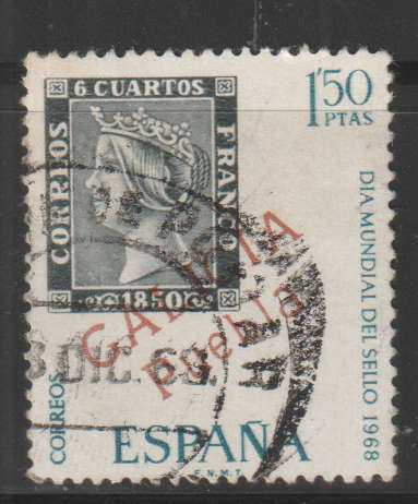 THEMATIC STAMPS ON STAMPS SPAIN ULH