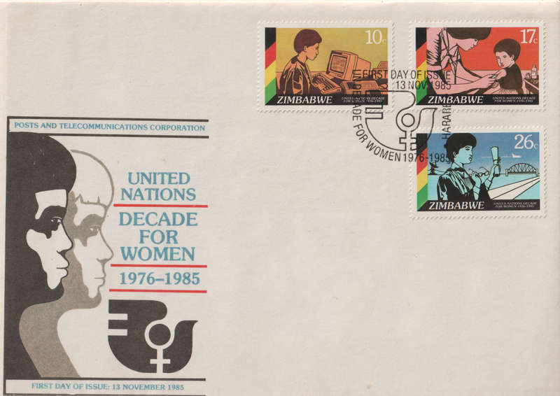 ZIMBABWE FDC 1985 U.N. Decade for Women