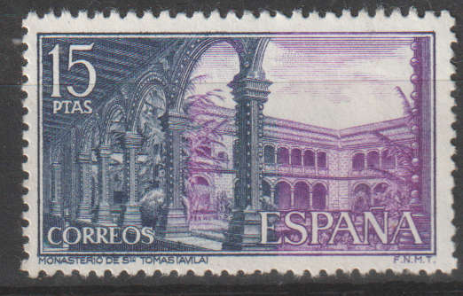 SPAIN 1972 Monasteries and Abbeys UNH SG 2171